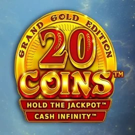 20 Coins Grand Gold Edition slot visual from Wazdan available on hiddenjackscasino.com