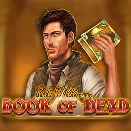 Book of Dead logo by Play'n GO HiddenJack Casino