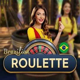 Brazilian Roulette (Pragmatic Play) online game logo by Pragmatic Play on hiddenjackscasino.com