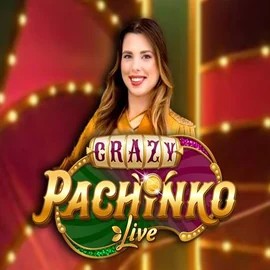 Crazy Pachinko logo – Live Casino by Evolution at HiddenJack Casino