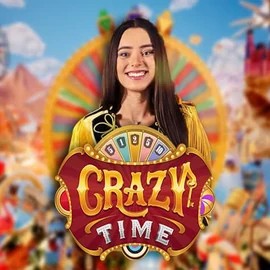 Enjoy Crazy Time by Evolution – logo hosted on hiddenjackscasino.com