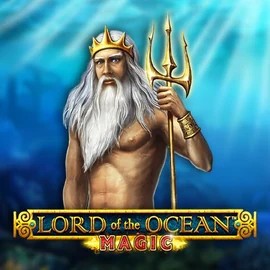 Official Slots logo: Lord Of The Ocean Magic by Novomatic at HiddenJack Casino