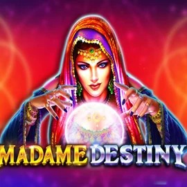 Madame Destiny online game logo by Pragmatic Play on hiddenjackscasino.com