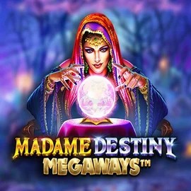 Madame Destiny Megaways logo by Pragmatic Play at HiddenJack Casino