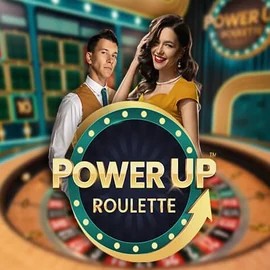 PowerUP Roulette logo by Pragmatic Play HiddenJack Casino