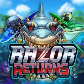 Razor Returns logo by Push Gaming HiddenJack Casino