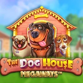 The Dog House Megaways by Pragmatic Play, showcased at hiddenjackscasino.com – game logo